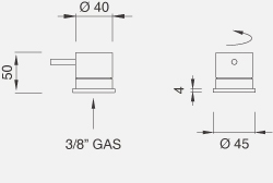 Вентиль CEA Milo360 - Mil41