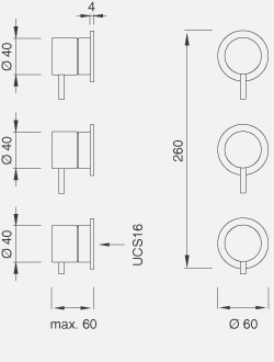Вентиль CEA Milo360 - Mil62