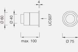 Вентиль CEA Cartesio - Trm01