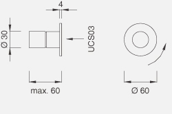 Вентиль CEA Cartesio - Car41