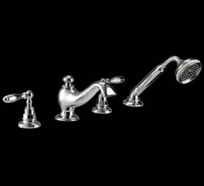Смеситель для ванной Imperial Bathroom IB Vuelo, ib_vuelo_4_hole_bath_filler_and_handset_kit
