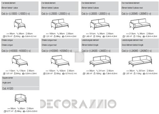 Диван модульный Ditre Kris - Kris_sofa