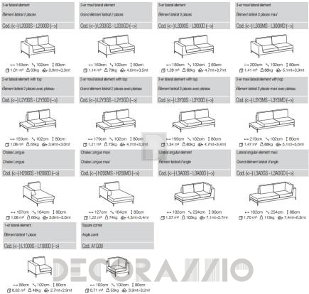 Диван модульный Ditre  - Artis_sofa