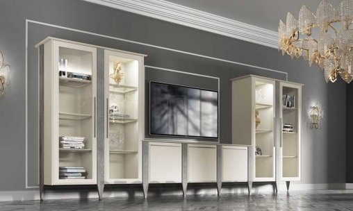 Модульная система хранения Vismara Design Desire - Modular-TV-Wall-Desire