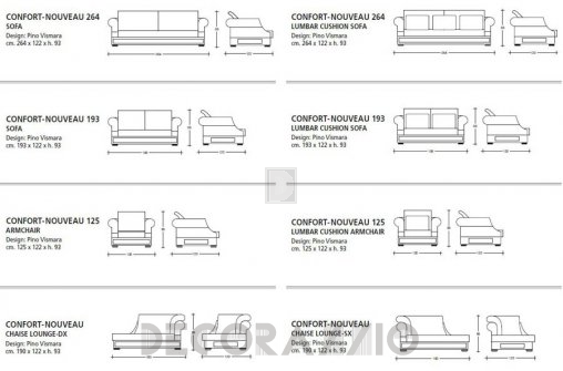 Кушетка Vismara Design Desire - Chaise-Lounge-DX-Desire