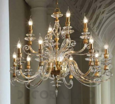 Светильник  потолочный подвесной (Люстра) Euroluce Alicante Satin - AlSL6_3SGTr