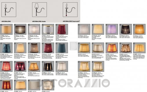 Светильник  настольный (Настольная лампа) Euroluce Arcobaleno - ArF6_1LSSTr