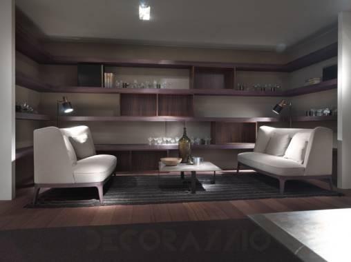 Кофейный, журнальный столик Flexform Mood Collection Jacques - 1IN72