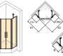 Душевая перегородка Huppe Design - 8E1801
