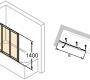 Душевая перегородка Huppe Combinett - AC0401
