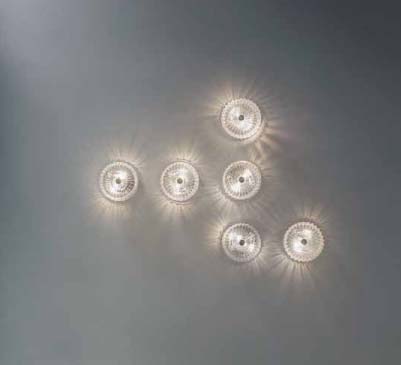 Светильник  потолочный/настенный накладной (Светильник) Sylcom Mask - 0120/18CR