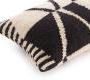 Подушка GAN Rustic Chic - rustic_chic_geo_cushion_black&white