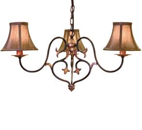 Светильник  потолочный подвесной (Люстра) Elstead Lighting Coniston, CN3 BUR/GOLD