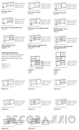 Тумба Ercol Modulo - 900 LH
