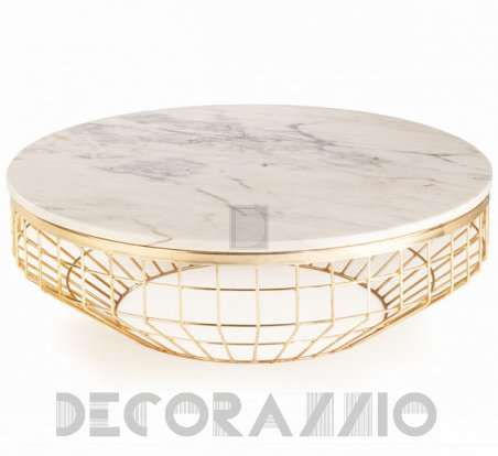 Кофейный, журнальный столик Mambo Unlimited Ideas New Air - new-air-center-table-brass