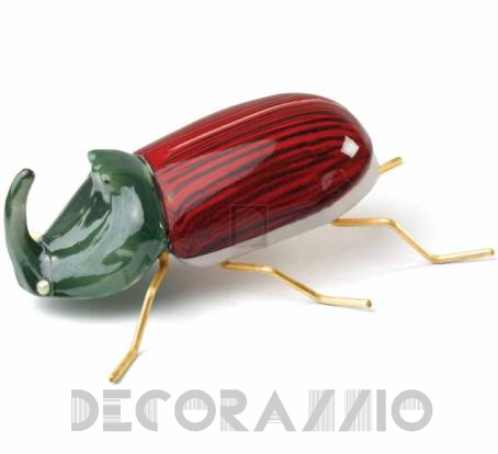 Статуэтка Mambo Unlimited Ideas Fauna - rhinoceros-beetle-red