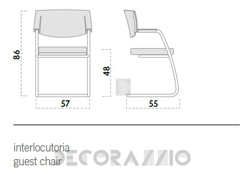 Кресло Forsit by LAS Hello - hello-guest-chair