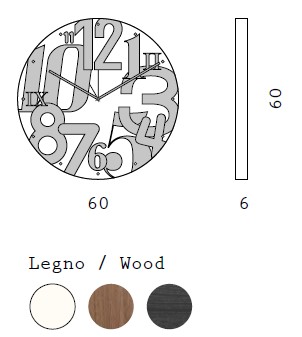 Часы настенные Flai Flock - 16186