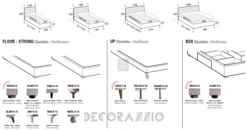 Кровать двуспальная Le Comfort Phil - phil_bed