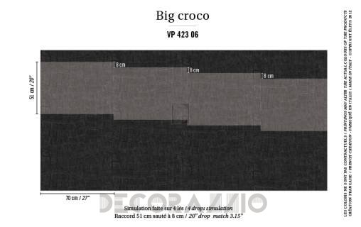 Обои Elitis Anguille Big Croco Galuchat - VP 423 06