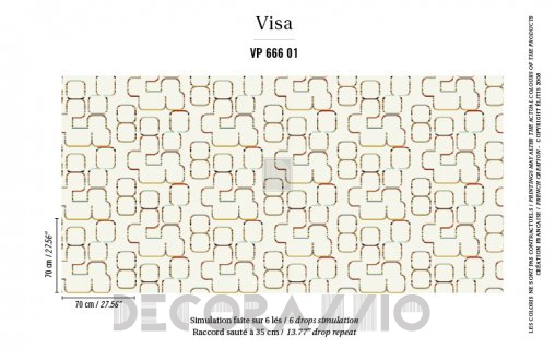 Обои Elitis Visa - VP-666-01