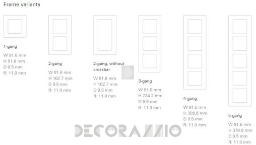 Выключатель одинарный Gira E3 - E3_16_1