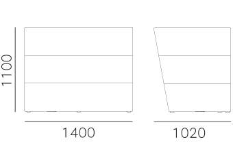 Бар Pedrali Oblique - OBL/A