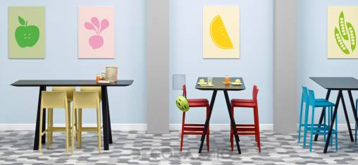 Стул барный Pedrali Volt - 677_BI