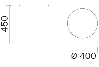 Табурет Pedrali Wow - 480_RO