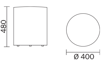Пуф Pedrali Wow - 322_01