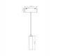Светильник  потолочный модульная система (Светильник для трековой системы) Zambelis Architectural Lighting - 18325